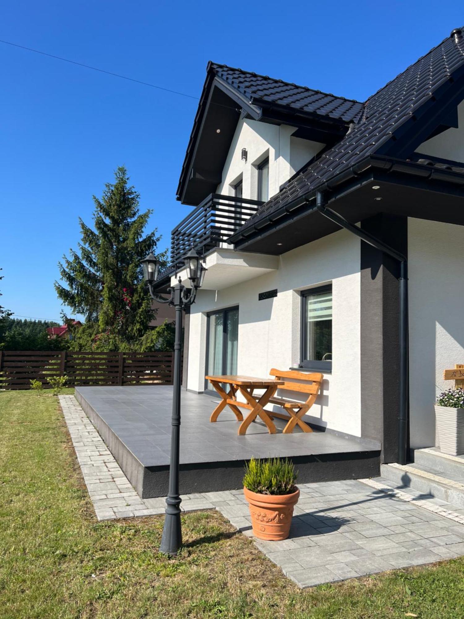 Ferienwohnung Dom Na Borowkowym Wzgorzu Palesnica Exterior foto